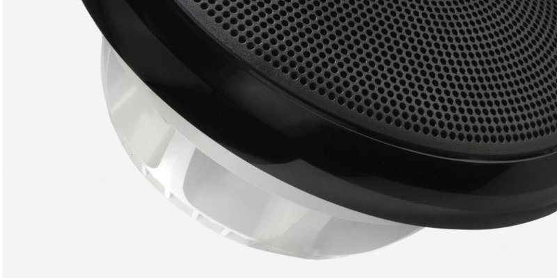 Båthøyttaler FUSION XS Series 10 subwoofer RGB LED IP65 600W hvit og grå sportsgrill 0100219820